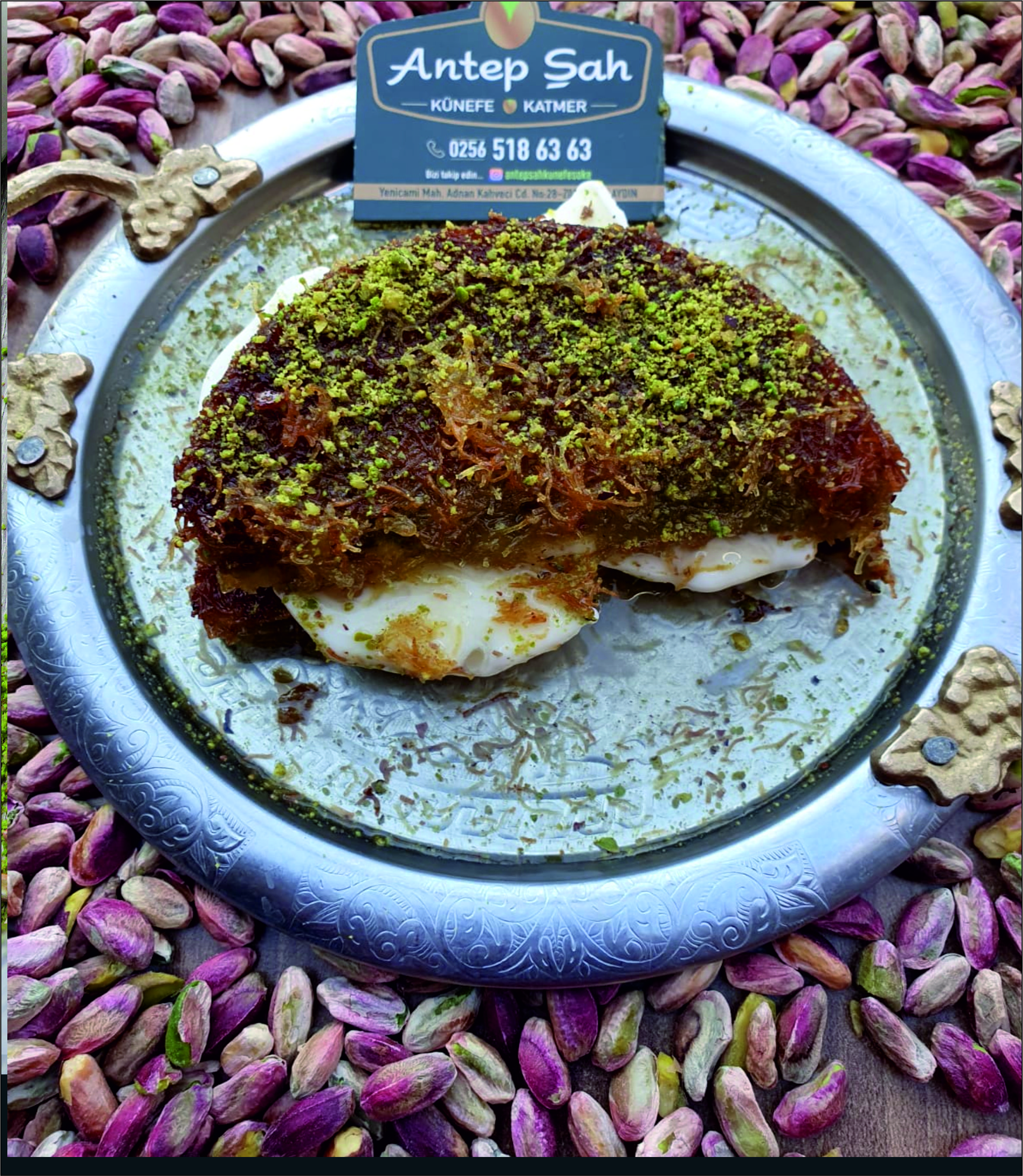 Fıstıklı Dondurmalı Künefe